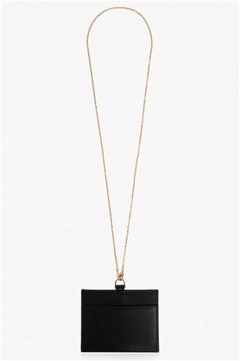 cardholder fendi|fendi card holder with chain.